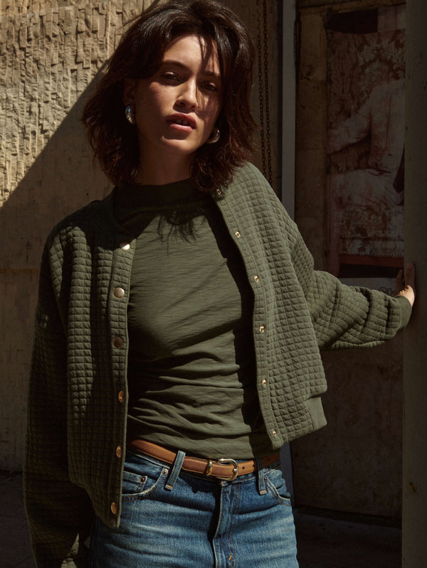 NATION LTD Logan Oversized Bomber