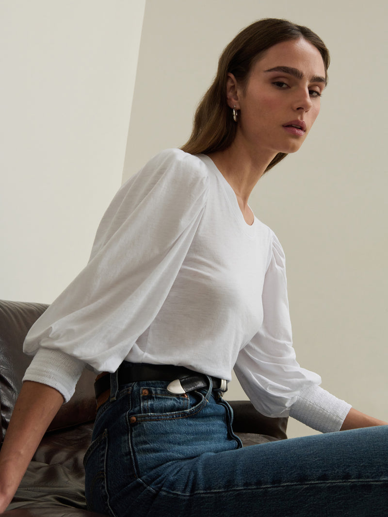 Nation Los Angeles Loren Peasant Tee