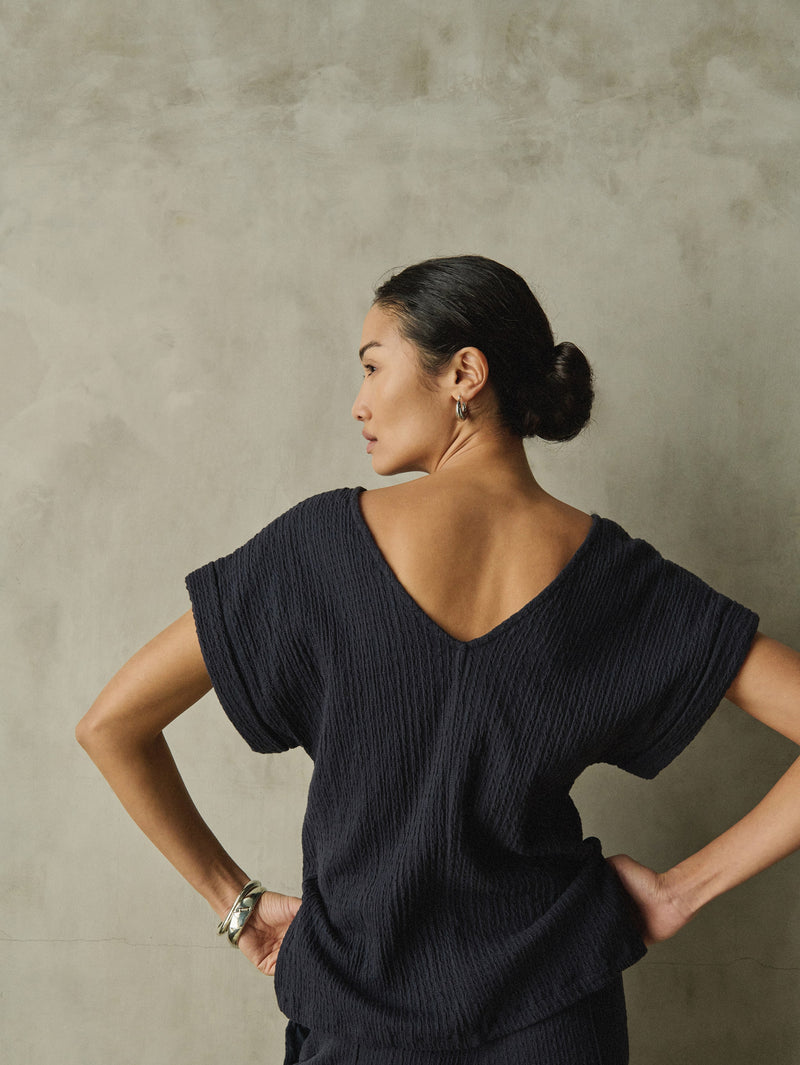 Nation Los Angeles Lottie V-Neck Top and Justine Pant