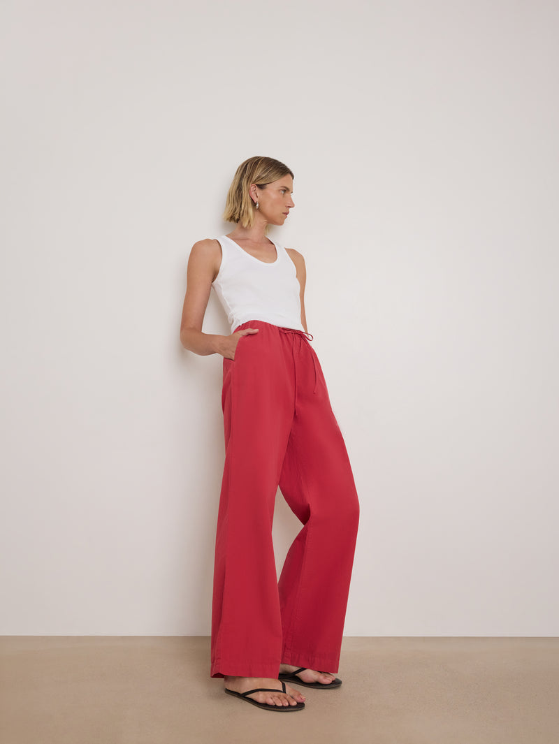 Nation Los Angeles Lucia Tie Waist Pant