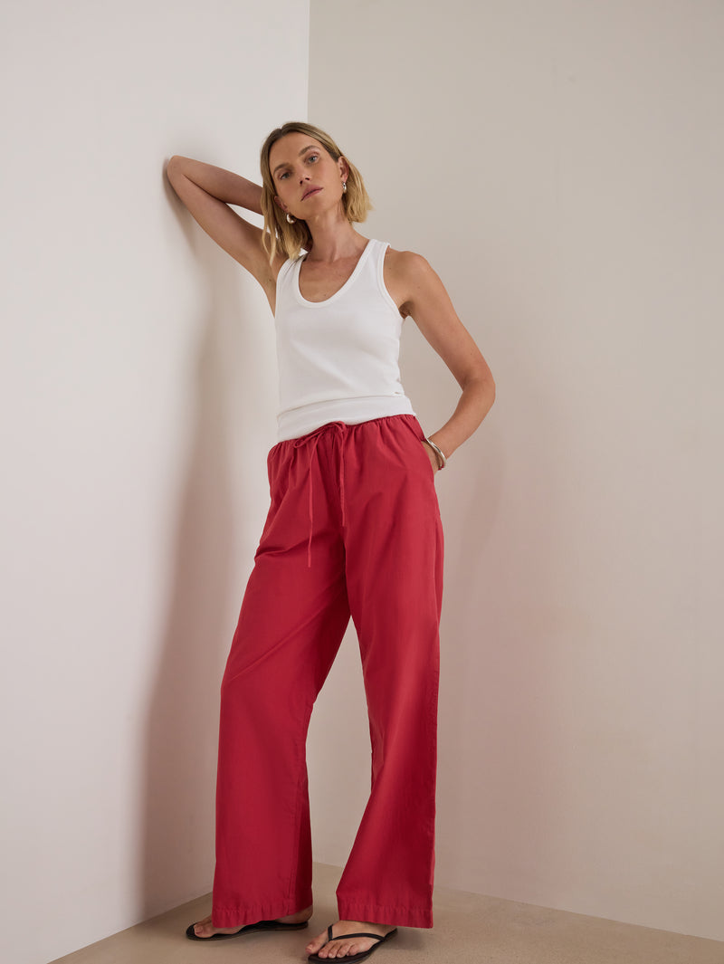 Nation Los Angeles Lucia Tie Waist Pant