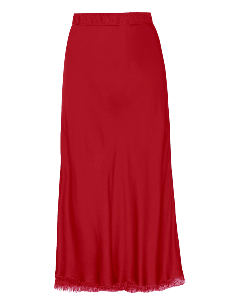 NATION LTD Mabel Bias Cut Midi Skirt