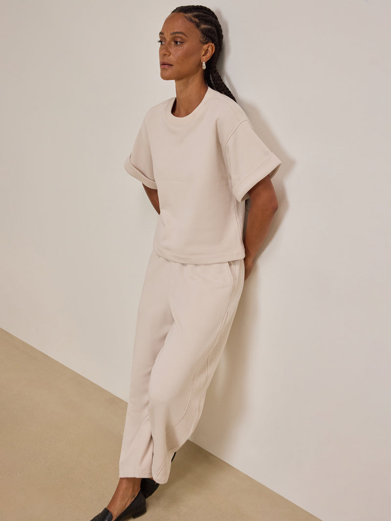 Nation Los Angeles Maeve Barrel Pant and Bane Sweatshirt Tee