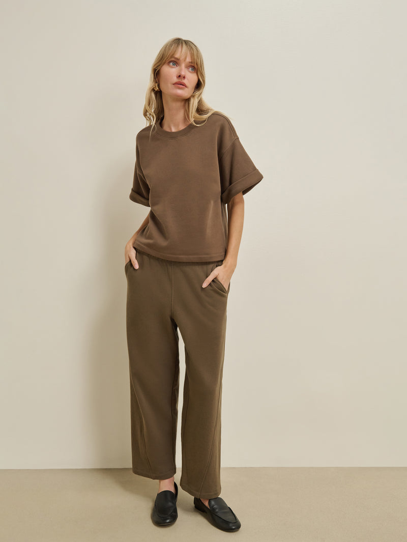 Nation Los Angeles Maeve Barrel Pant and Bane Sweatshirt Tee