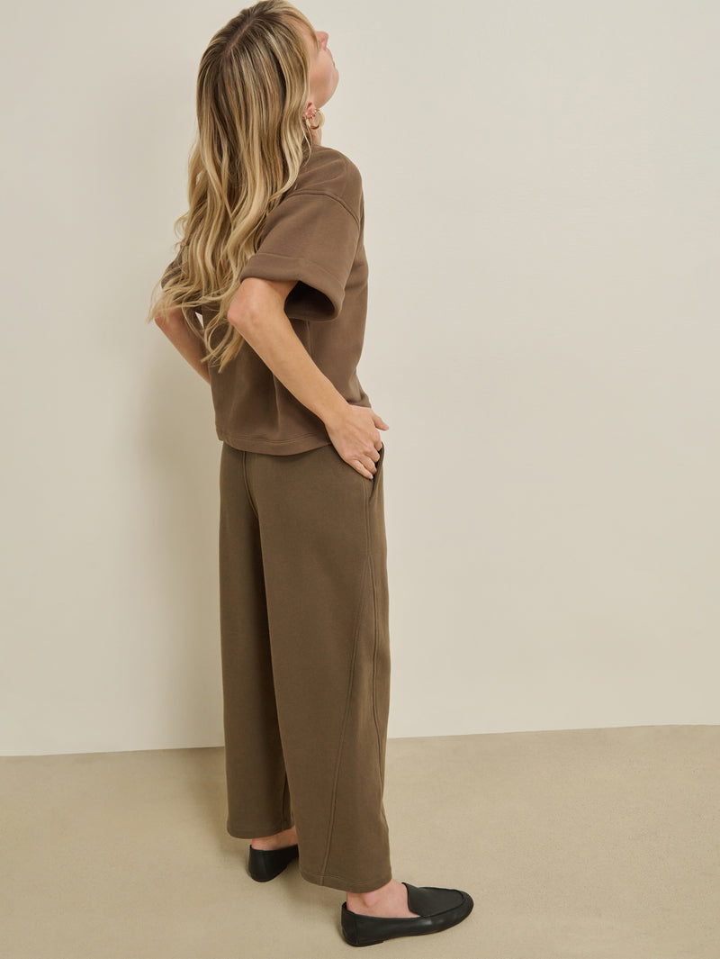 Nation Los Angeles Maeve Barrel Pant and Bane Sweatshirt Tee