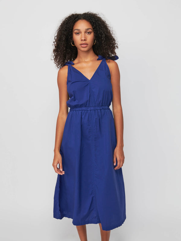 NATION LTD Marcela Tie Strap Midi Dress 
