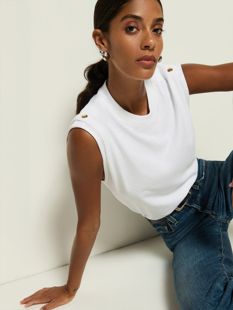 Nation Los Angeles Marina Everyday Muscle Tee
