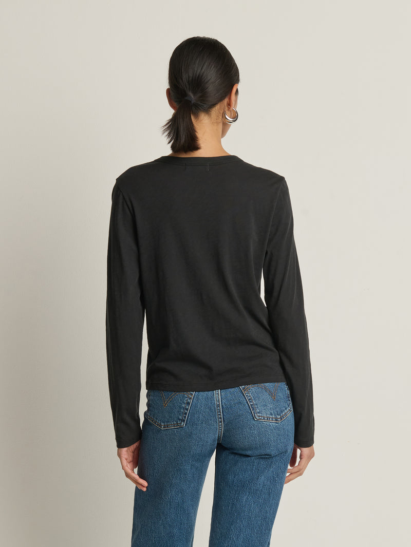 Nation Los Angeles Marion Twist Front Tee