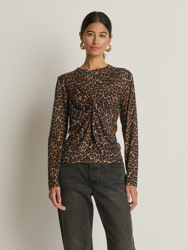 Nation Los Angeles Marion Twist Front Tee