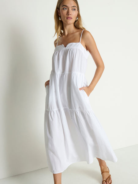 Meadow Midi Dress White / XS