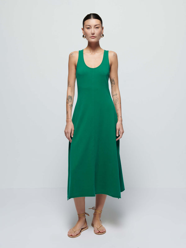 NATION LTD Merethe Crossback Midi Dress