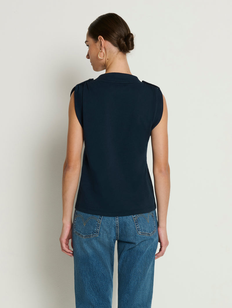 Nation Los Angeles Mika Buttoned Tank