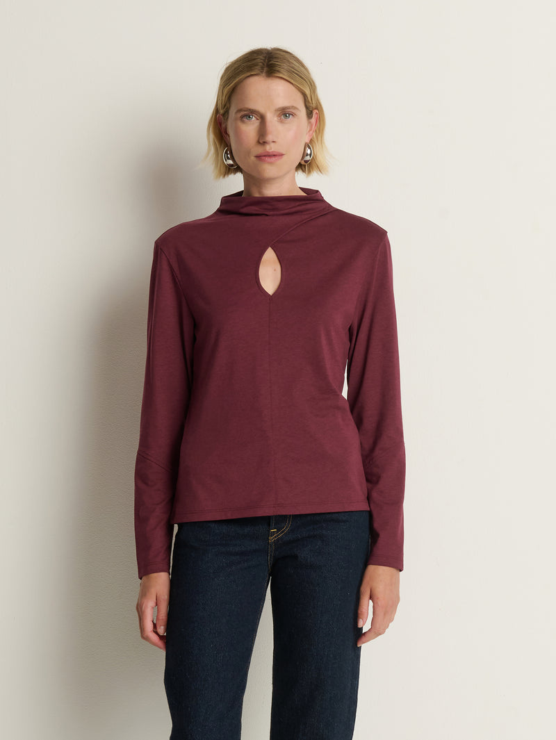 Nation Los Angeles Naomi Keyhole Tee