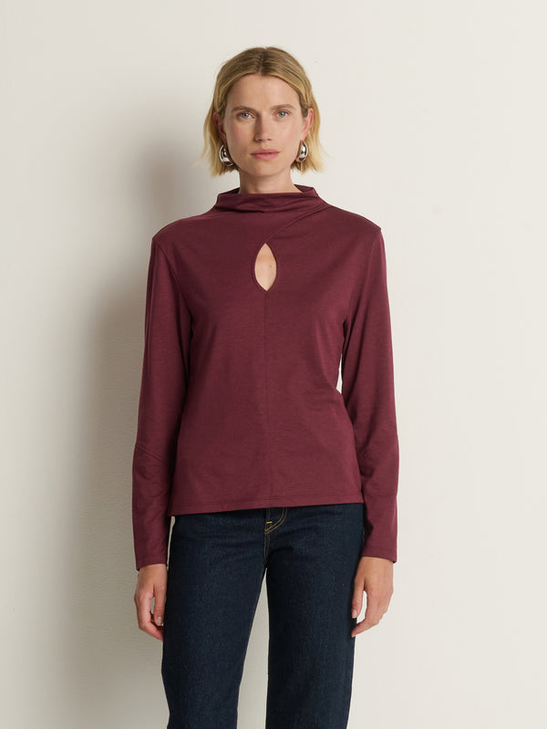 Nation Los Angeles Naomi Keyhole Tee