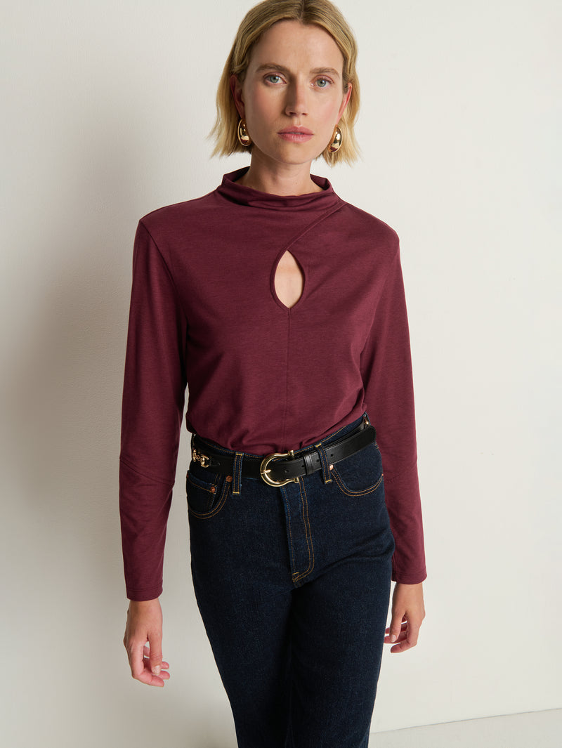 Nation Los Angeles Naomi Keyhole Tee