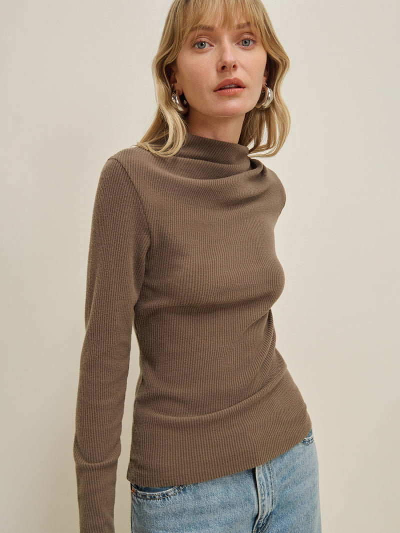 Nation Los Angeles Neda Pleated Top