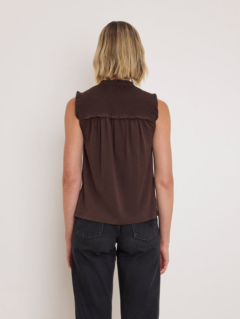 Nation Los Angeles Nelly Smocked Top