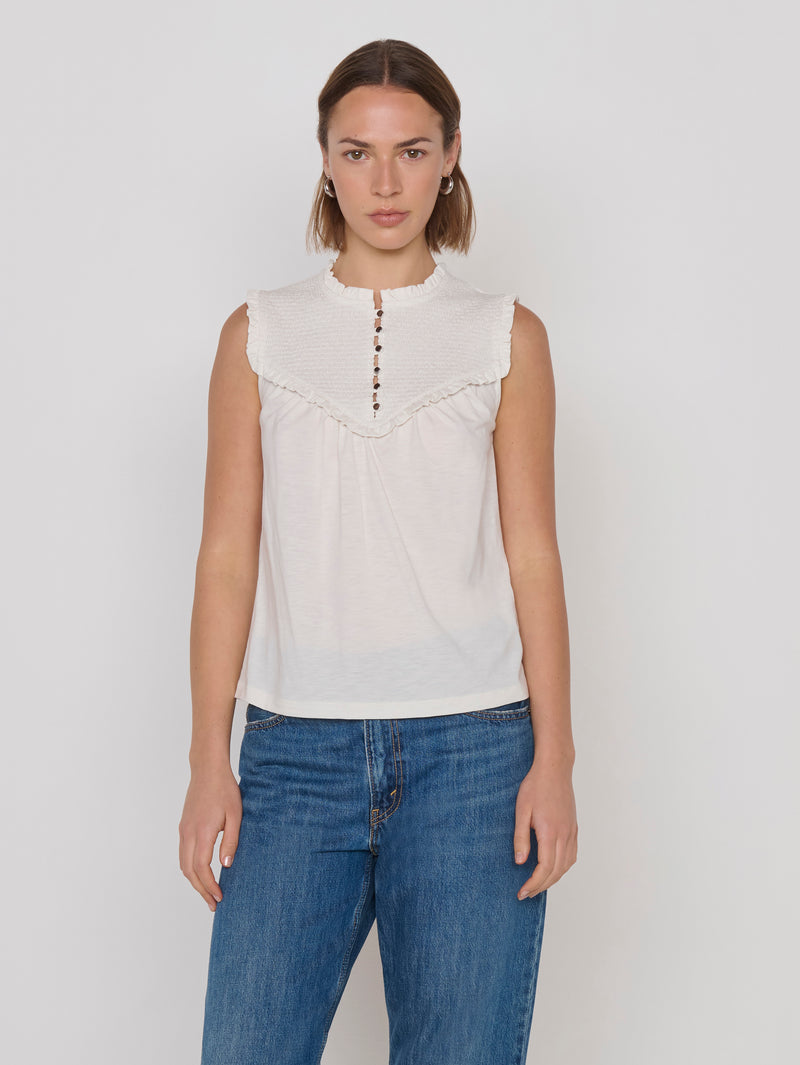 Nation Los Angeles Nelly Smocked Top