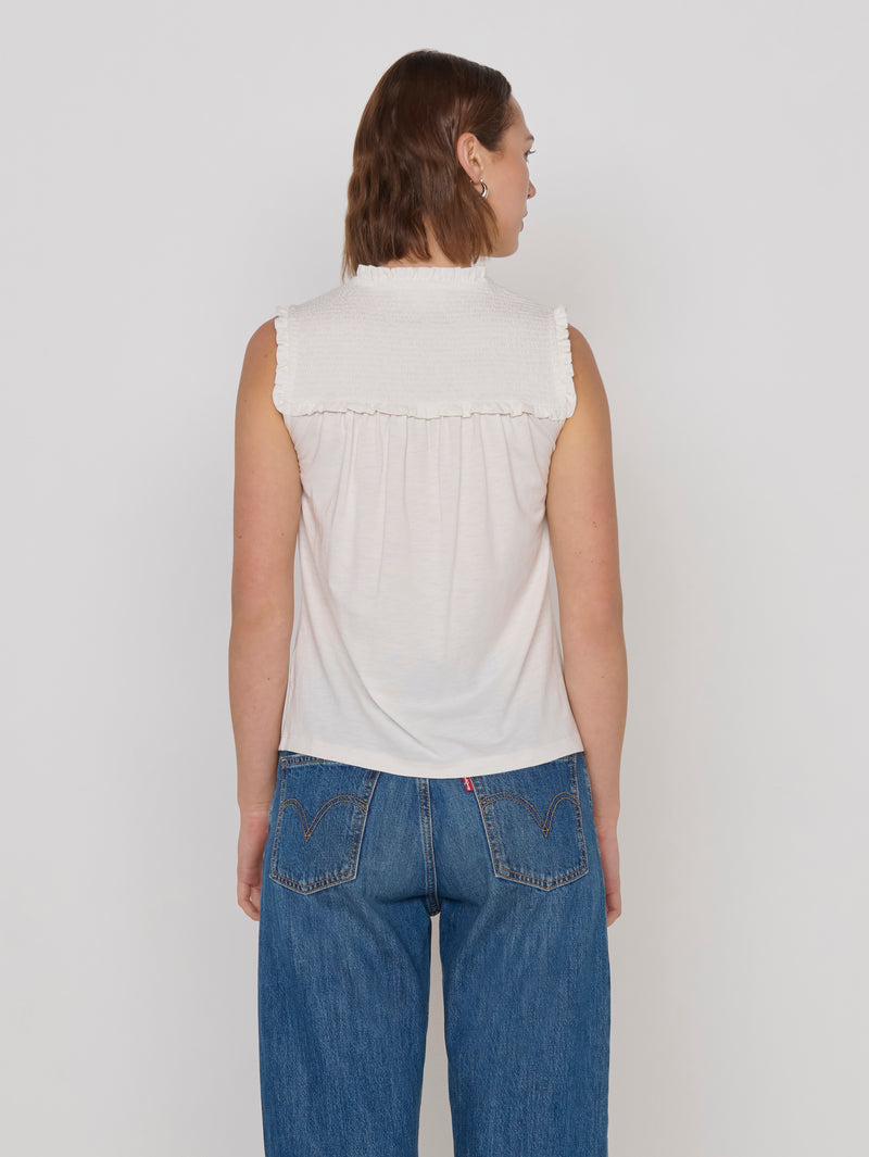 Nation Los Angeles Nelly Smocked Top