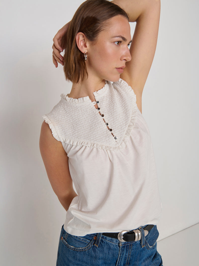 Nation Los Angeles Nelly Smocked Top