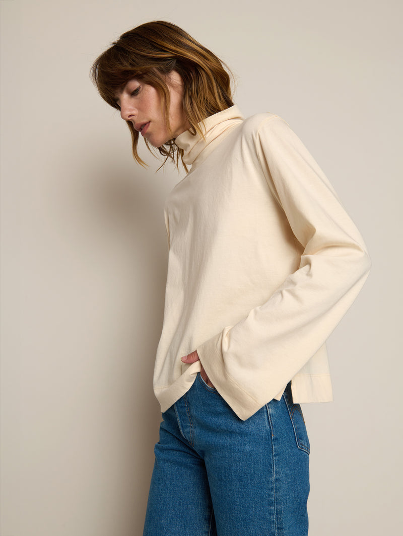 Nation Los Angeles Neo Mock Neck T-shirt