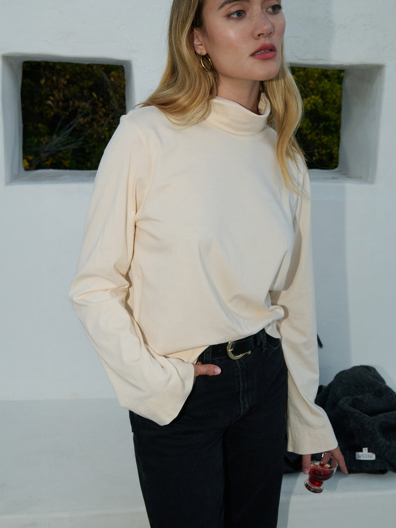 Nation Los Angeles Neo Mock Neck T-shirt