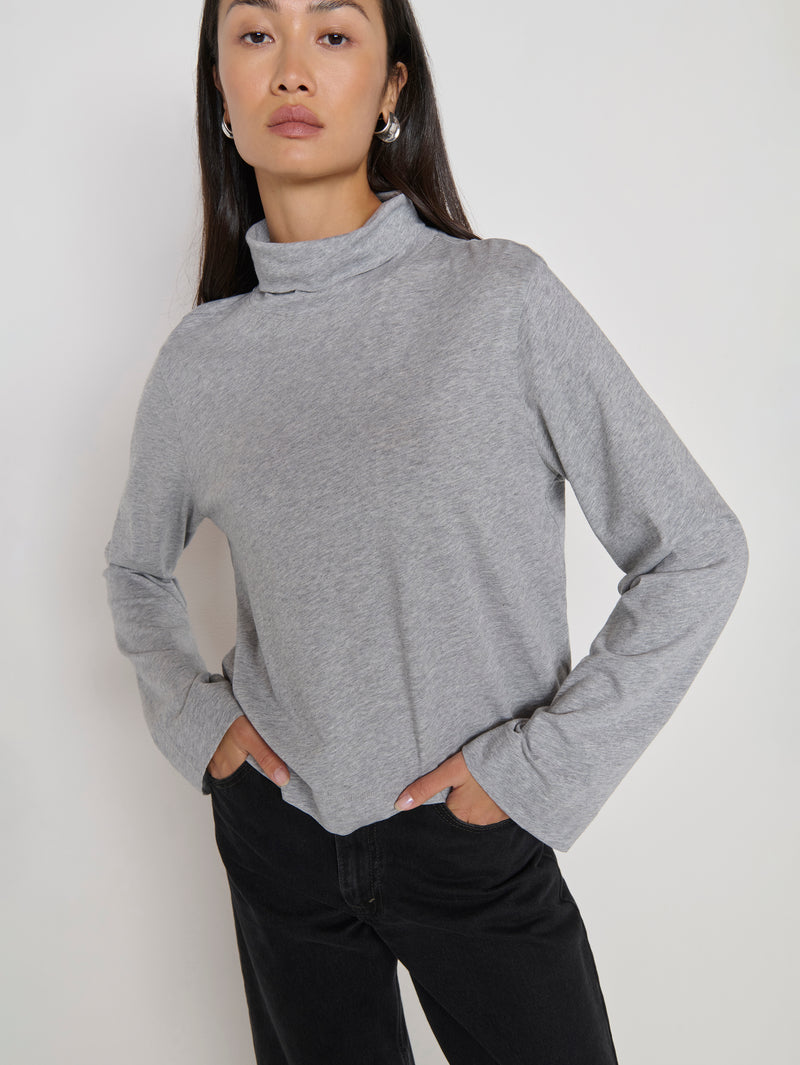 Nation Los Angeles Neo Mock Neck Tshirt