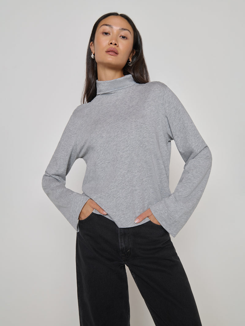 Nation Los Angeles Neo Mock Neck Tshirt