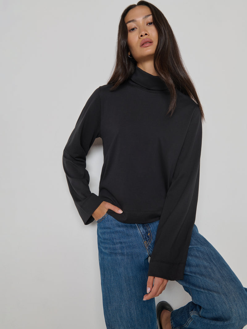 Nation Los Angeles Neo Mock Neck Tshirt