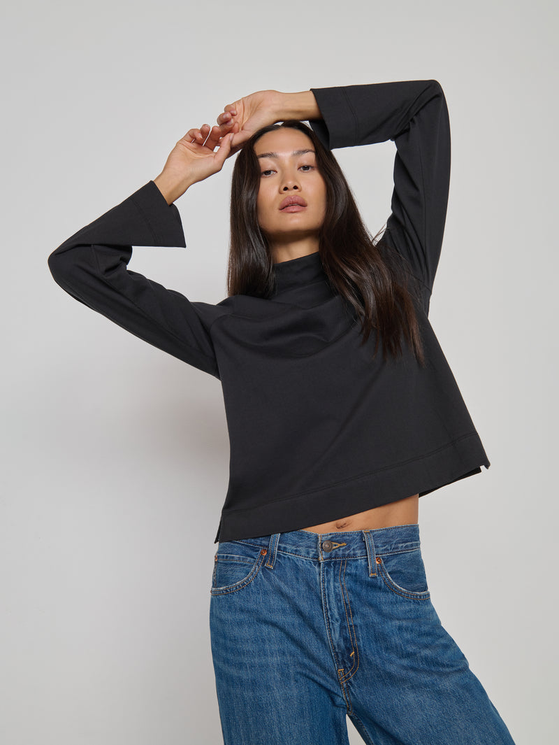 Nation Los Angeles Neo Mock Neck Tshirt