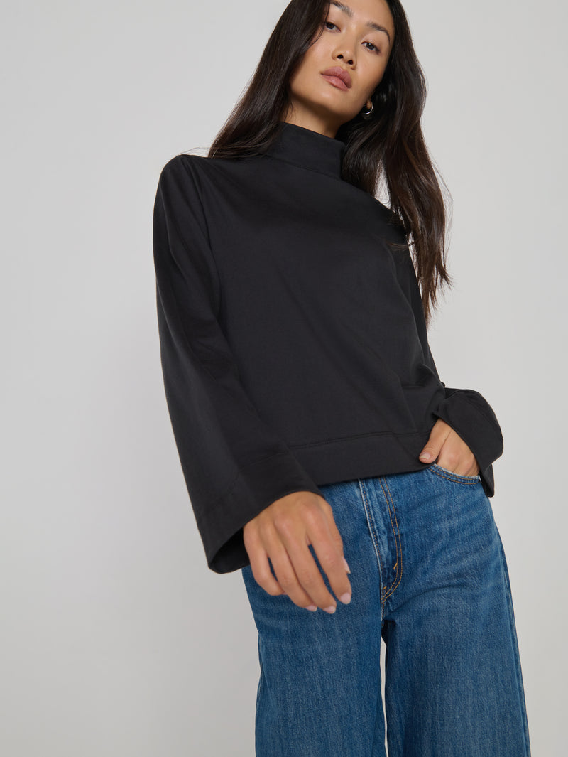 Nation Los Angeles Neo Mock Neck Tshirt