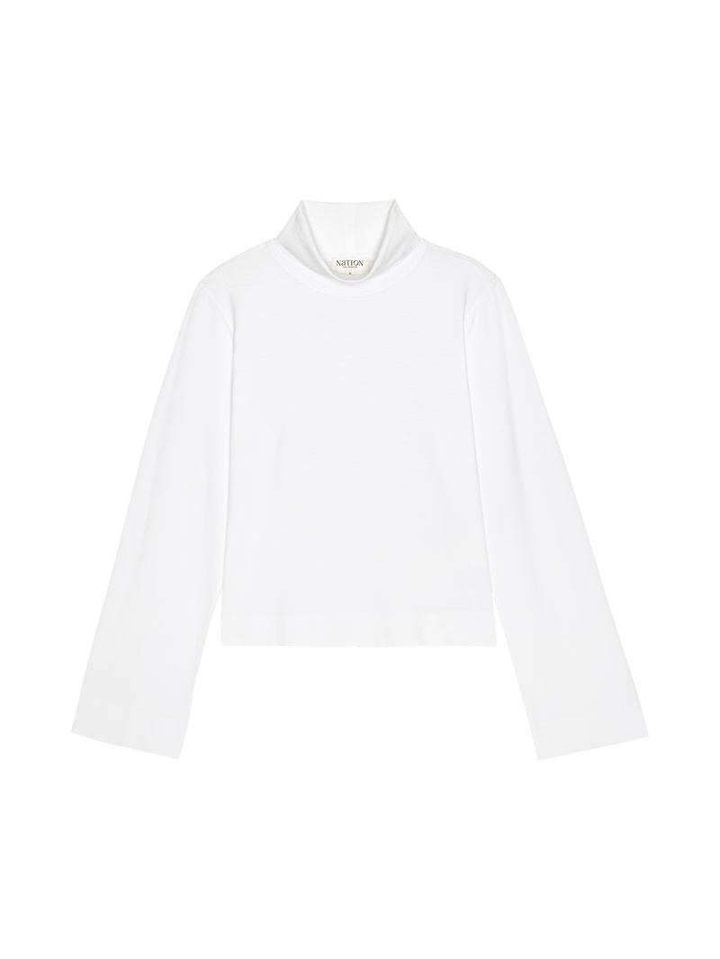 Neo Turtleneck - White | Nation Los Angeles