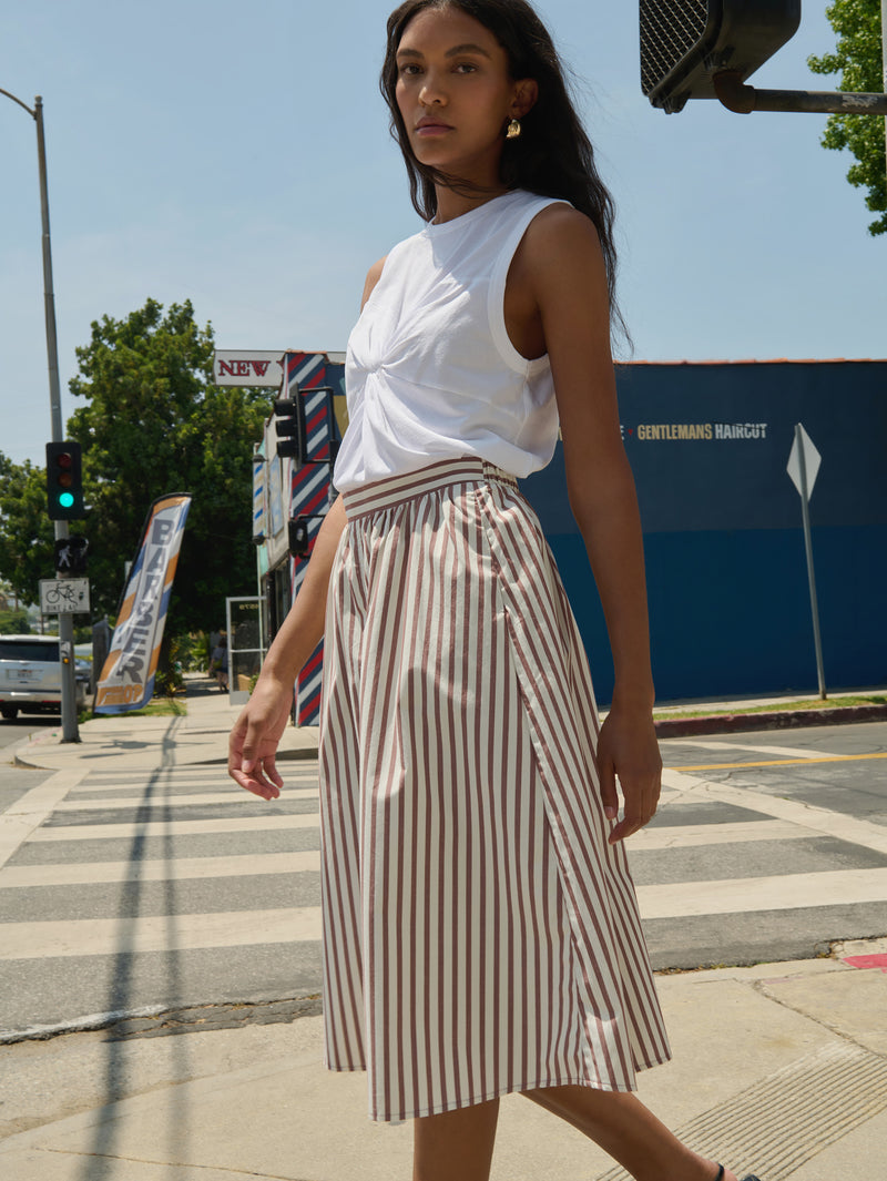 Nation Los Angeles Neve Twist Tank and Tatiana Skirt