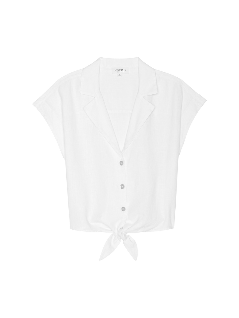 Nation Los Angeles Noemi Tie Top
