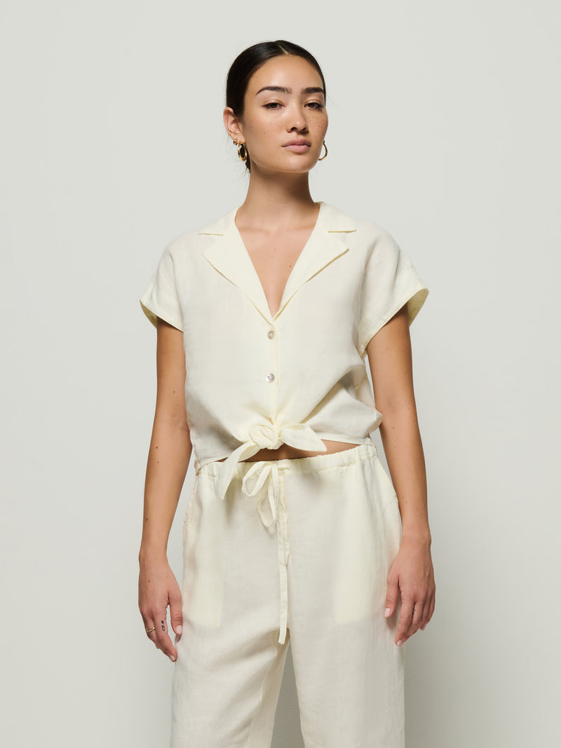 Nation Los Angeles Noemi Tie Top and Lucia Pant