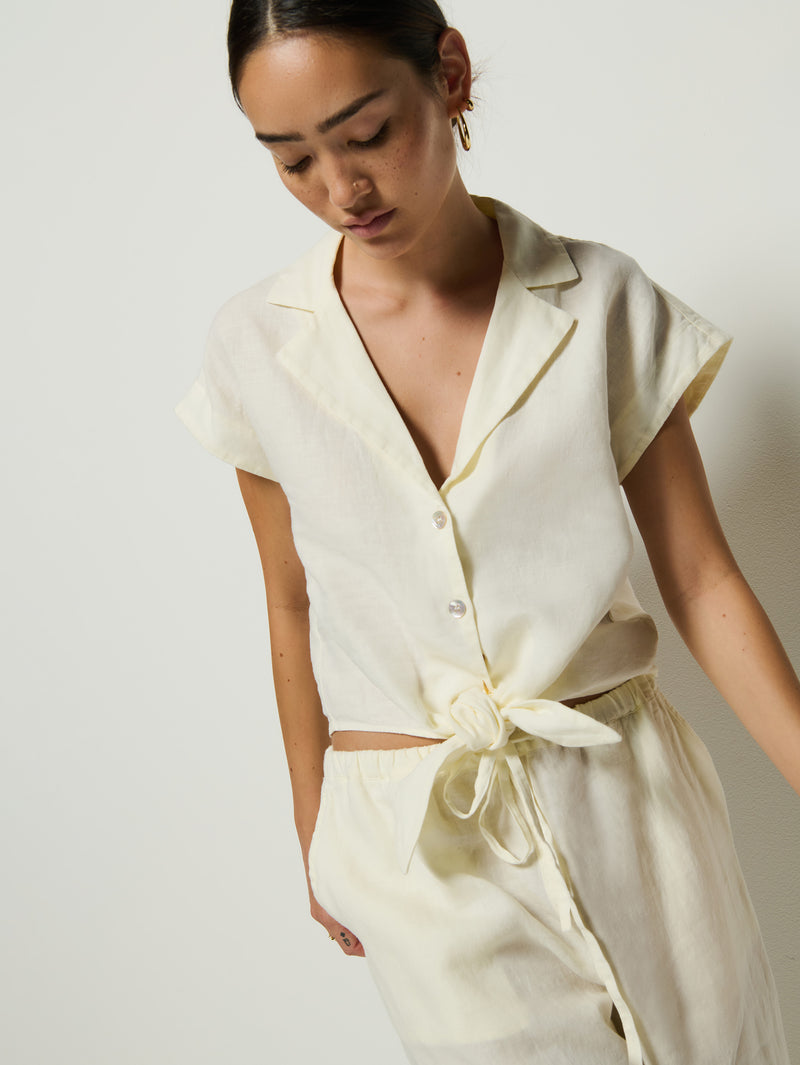 Nation Los Angeles Noemi Tie Top and Lucia Pant