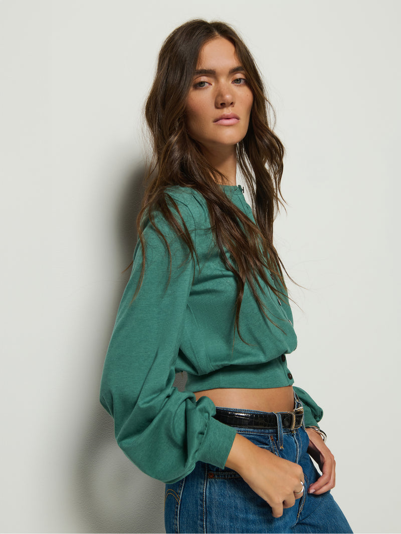 Nation Los Angeles Olive Blouse
