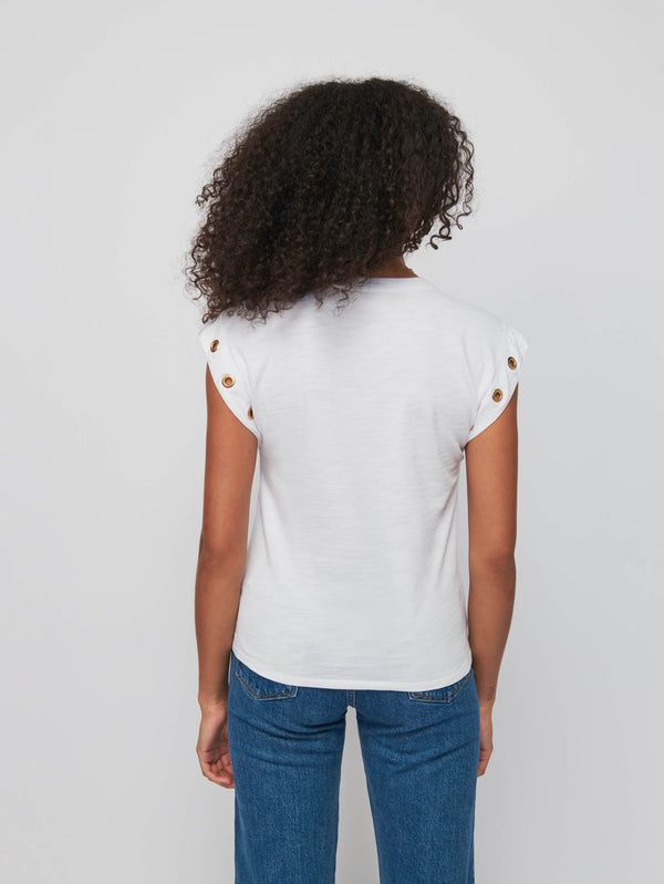 NATION LTD Oran Muscle Tee with Grommet 