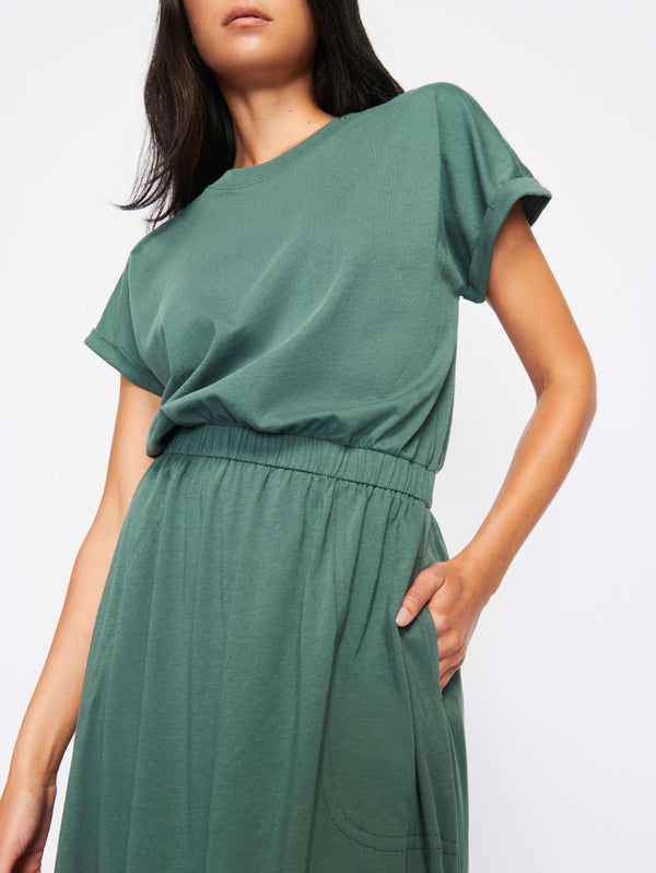 NATION LTD Garcelle Seamed T-Shirt Dress