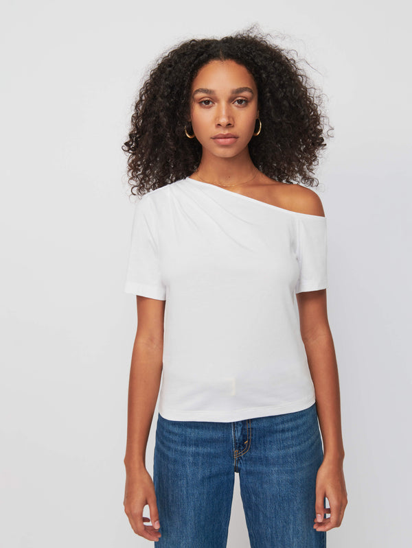 NATION LTD Randa Draped Tee 