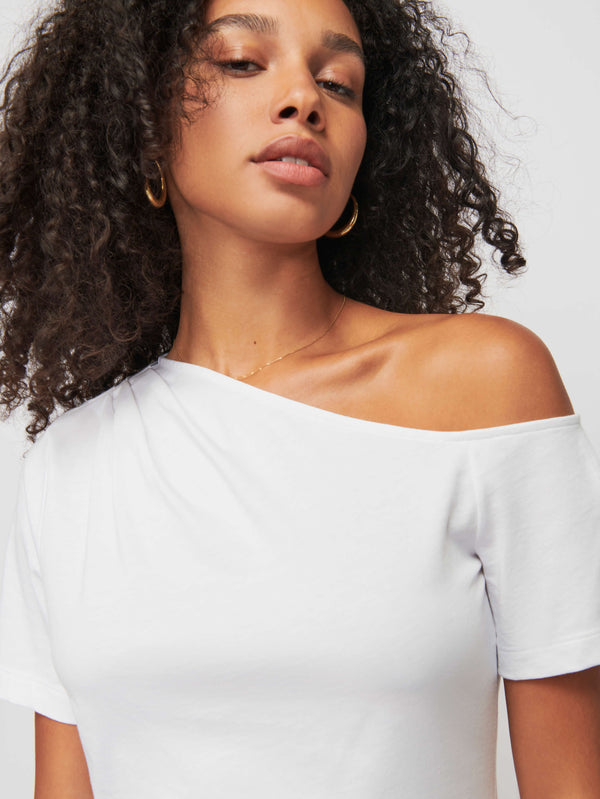 NATION LTD Randa Draped Tee 