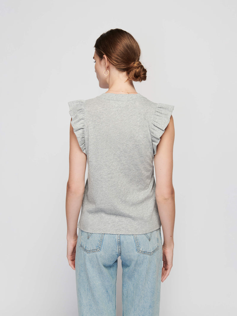 NATION LTD Ruffle Paulette Tank Top