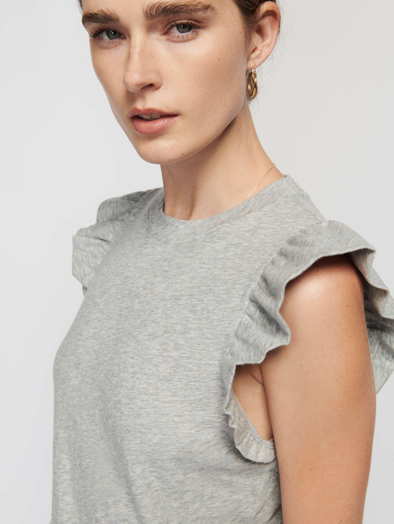 NATION LTD Ruffle Paulette Tank Top