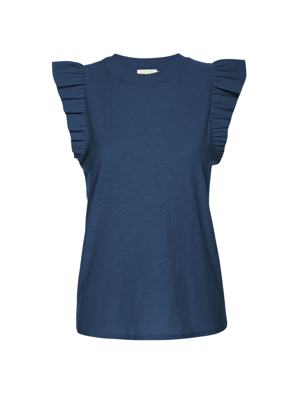 NATION LTD Paulette Ruffle Tank