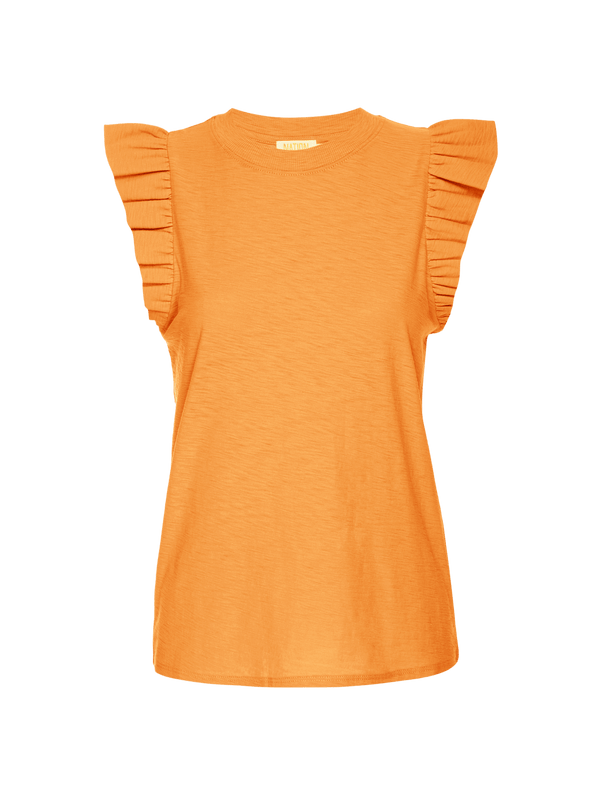 NATION LTD Paulette Ruffle Tank