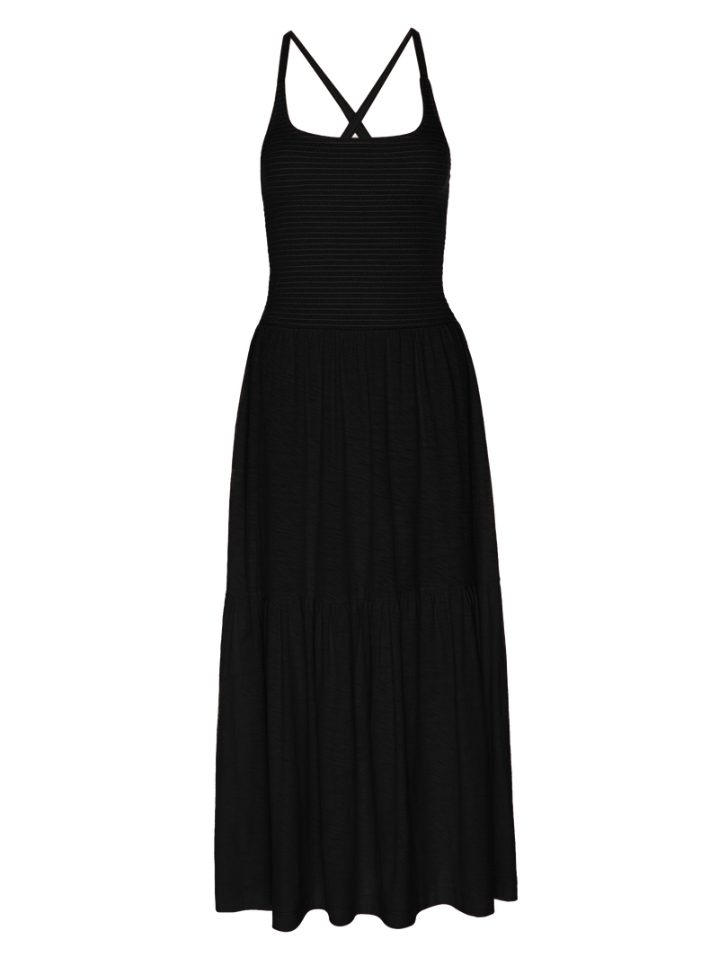 Nation Los Angeles Penelope Smocked Midi