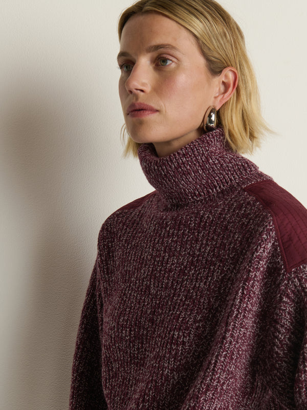 Nation Los Angeles Pepper Patched Sweater