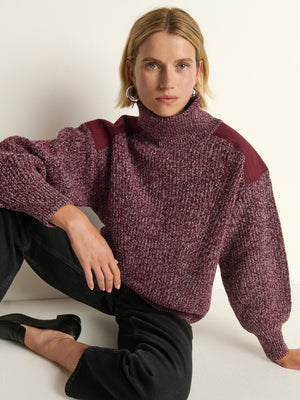 Pepper Patched Sweater