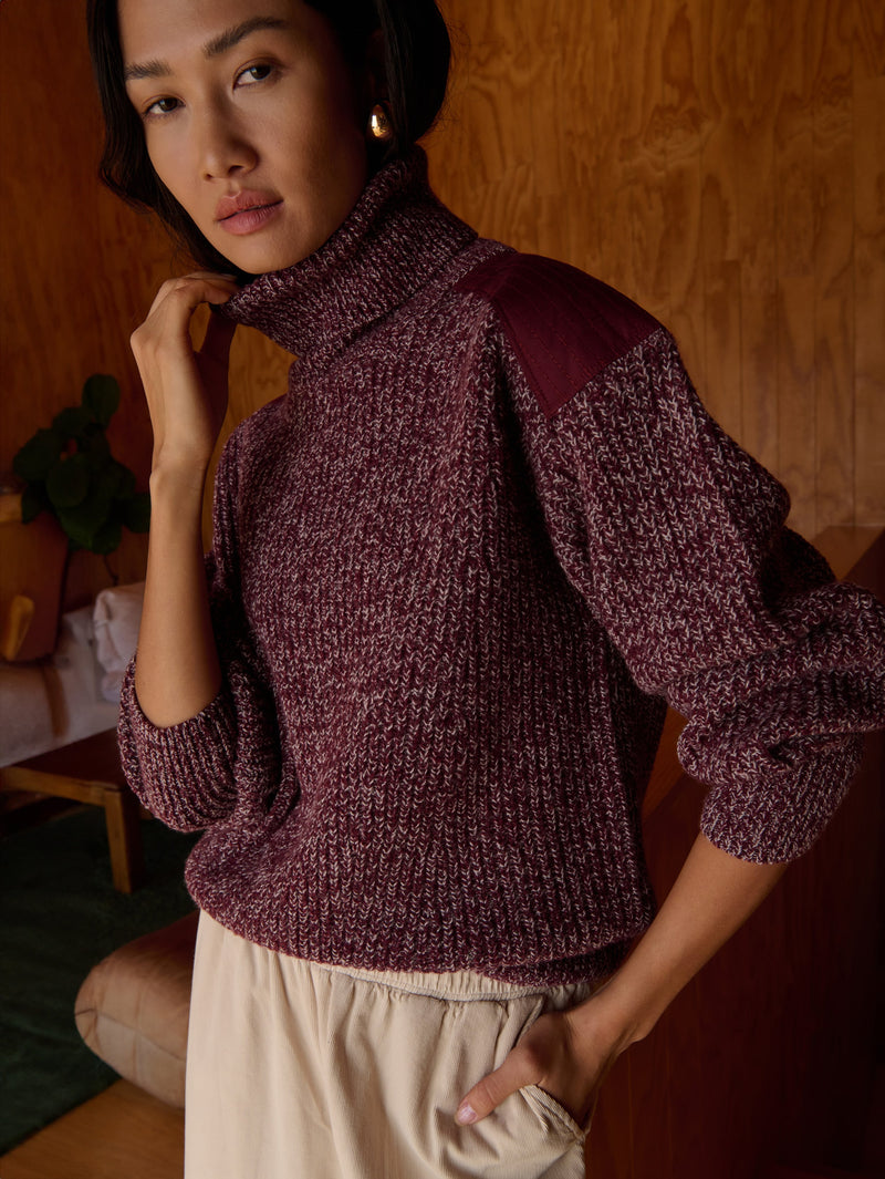 Nation Los Angeles Pepper Patched Sweater