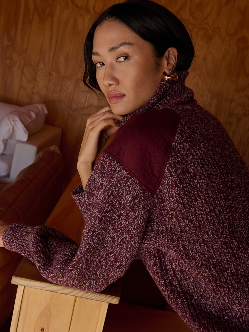 Nation Los Angeles Pepper Patched Sweater